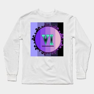 Alphabet 168 (Style:2) Long Sleeve T-Shirt